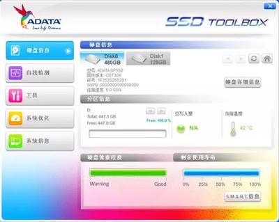 威剛SSD專屬管理軟件 看得清楚，用著放心，掌控存儲盡在指尖